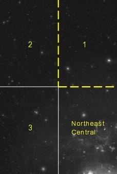 The Large Magellanic Cloud - Northeast Chart 1